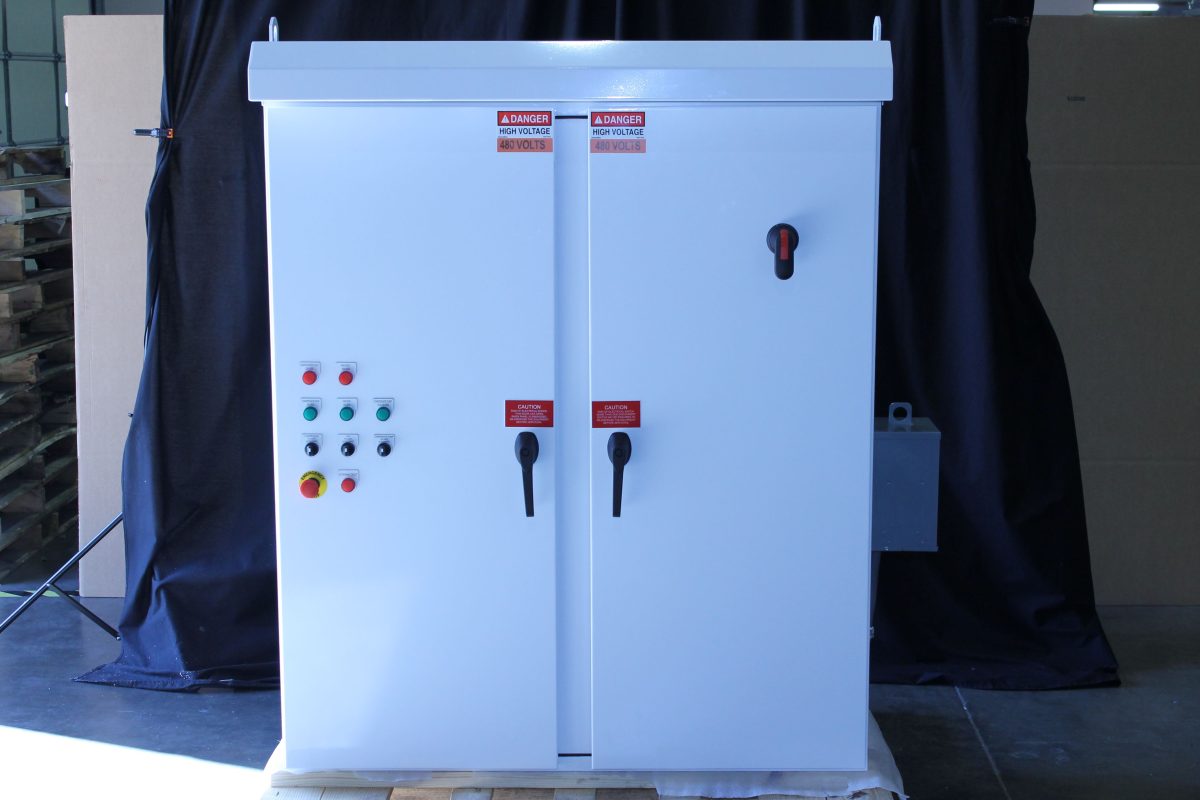 An example of a UL 508A industrial control panel enclosure type 3R